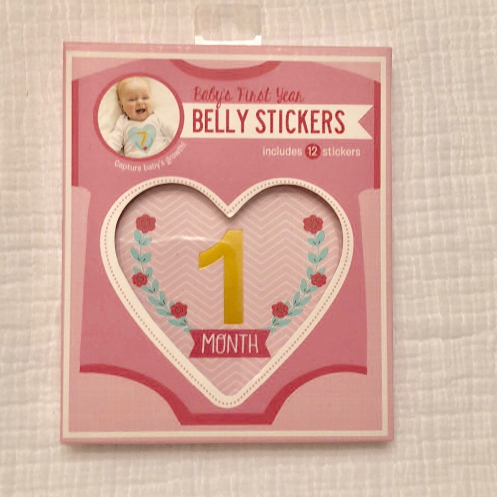 🌟3 for $10🌟NWT Baby’s First Year Stickers Girl